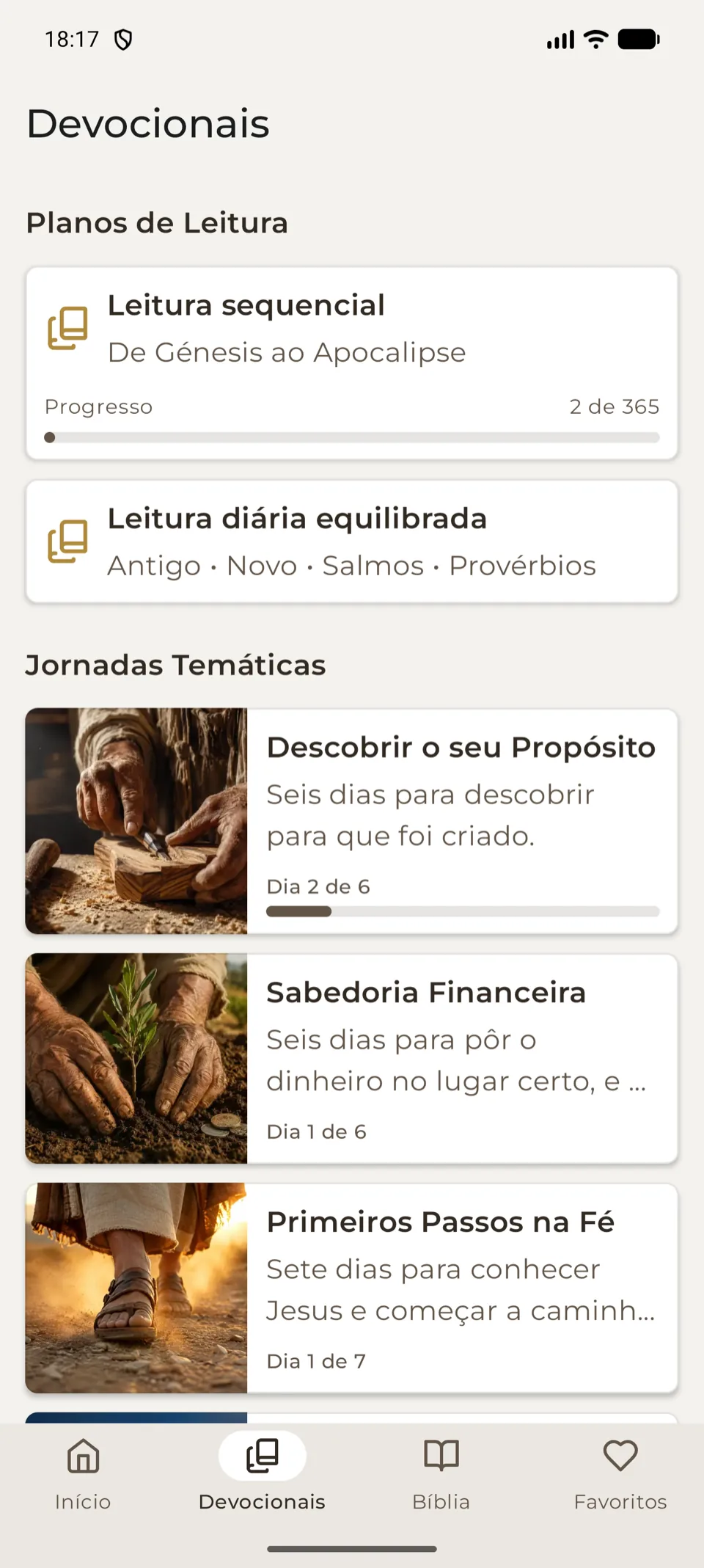 Jornadas devocionais